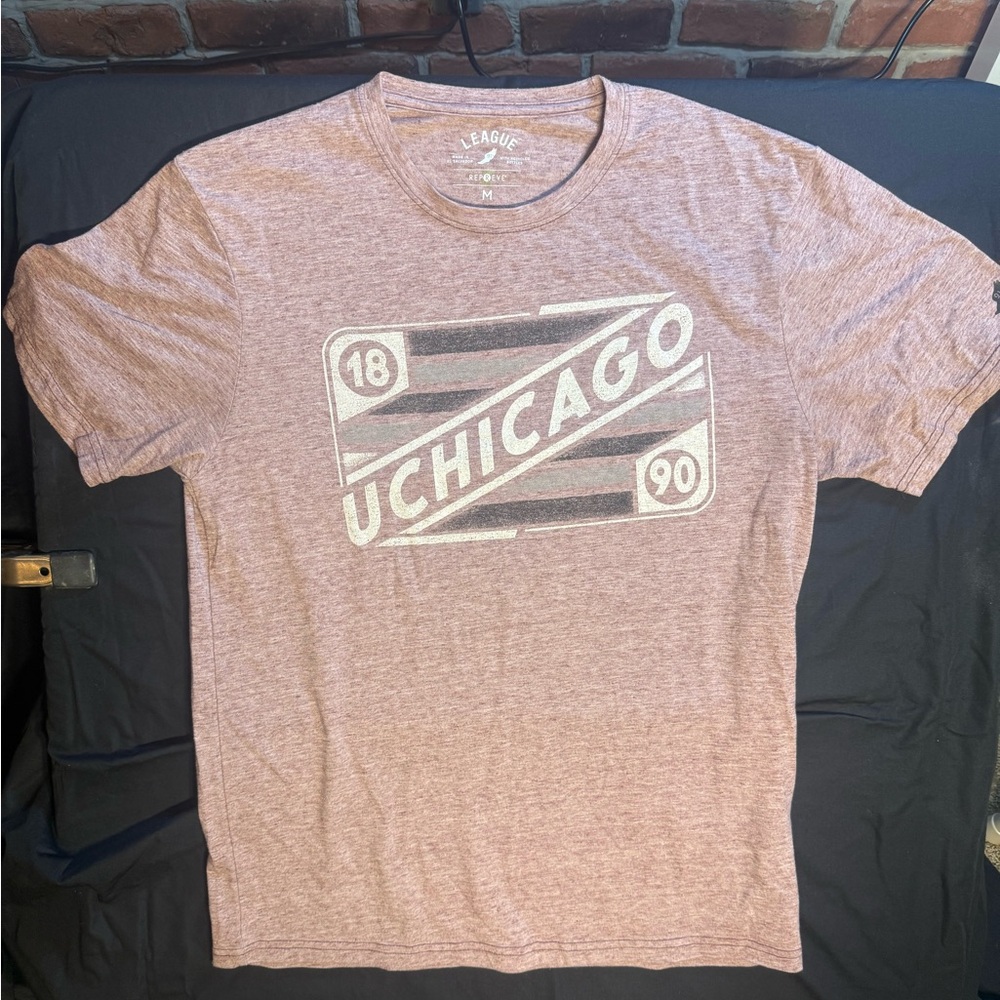League Maroon Graphic Tee